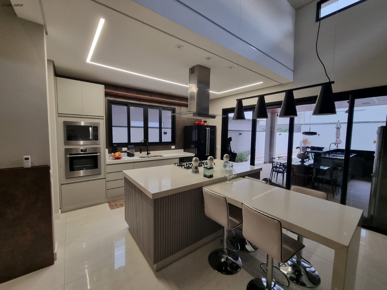 Casa residencial em jundiaí - sp, condomínio reserva da serra