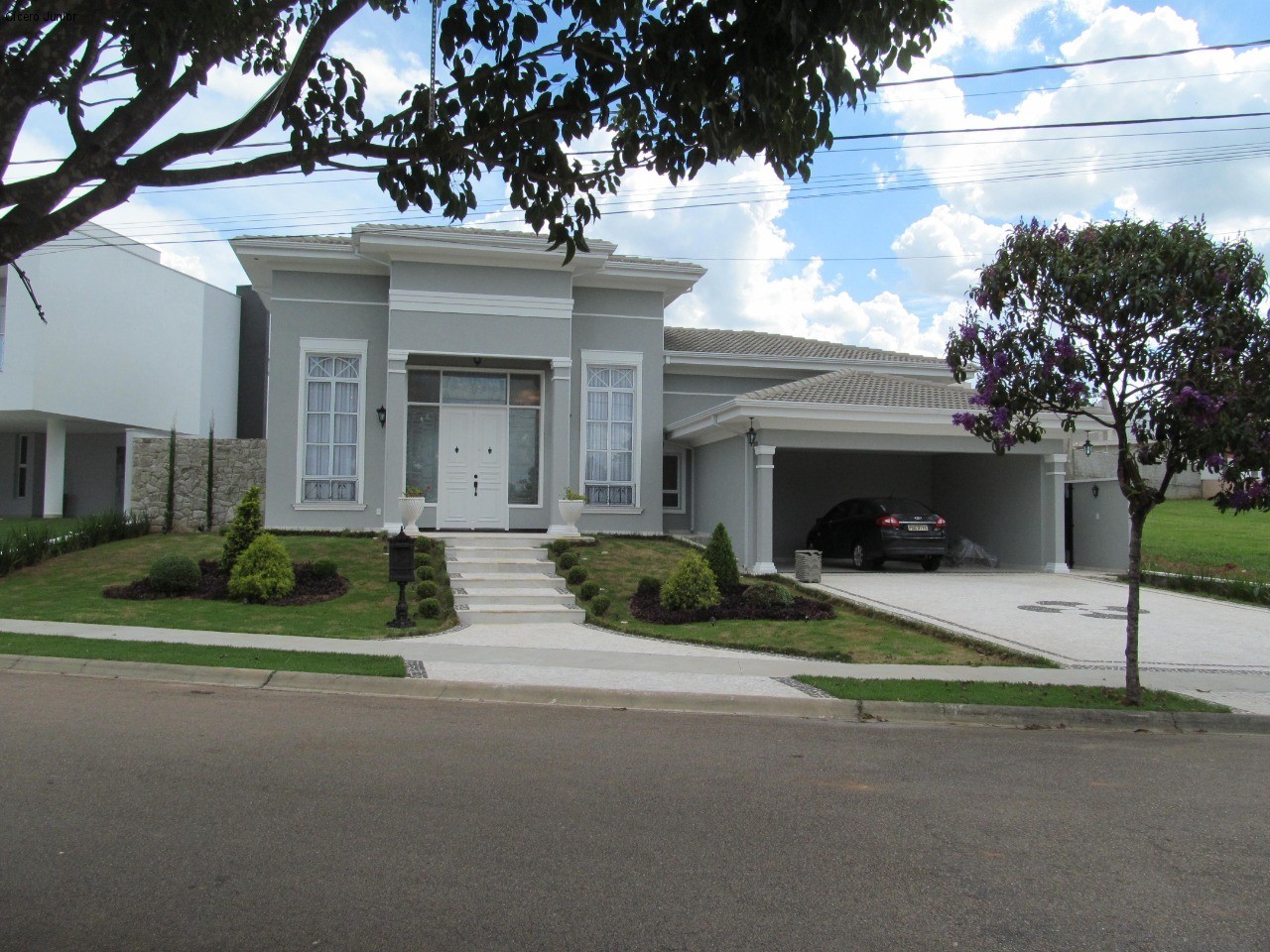 Casa residencial em jundiaí - sp, condomínio reserva da serra
