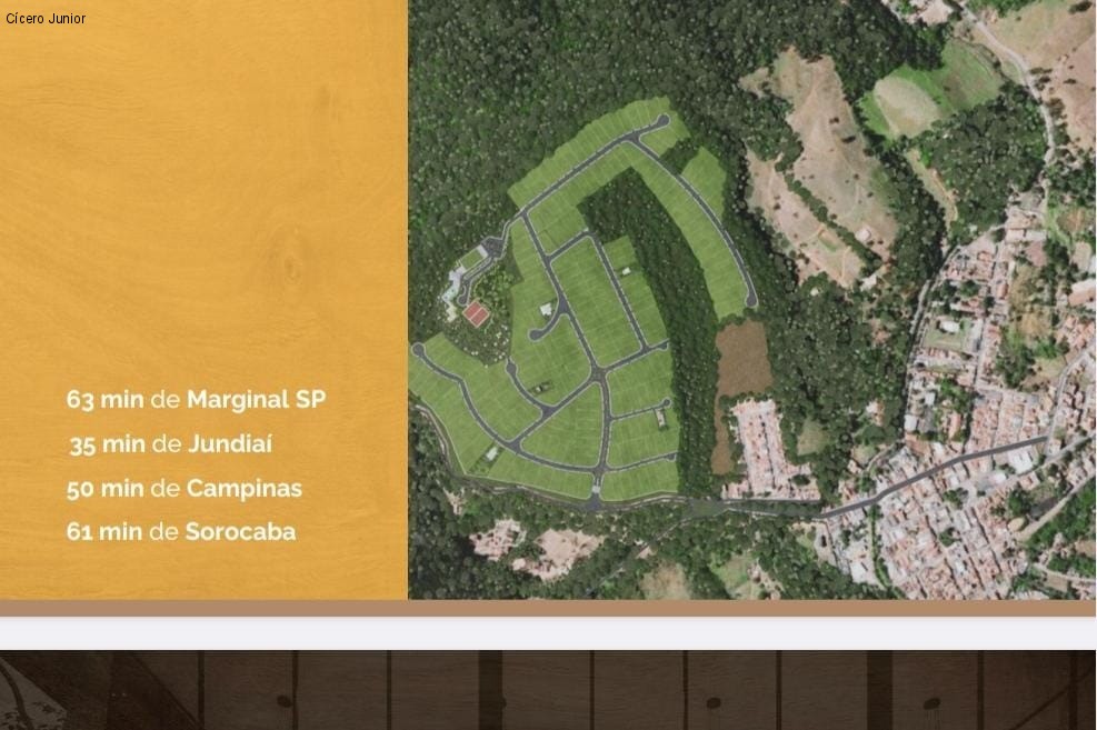 Lote de 1000 m² Montanhas de Cabreuva