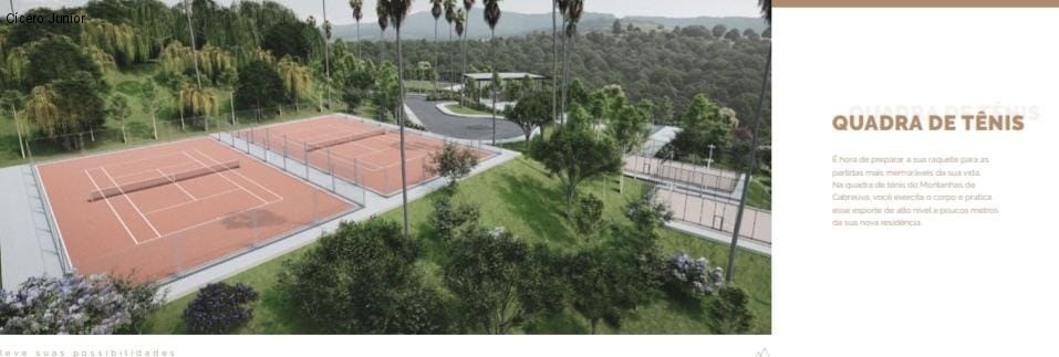 Lote de 1000 m² montanhas de cabreuva