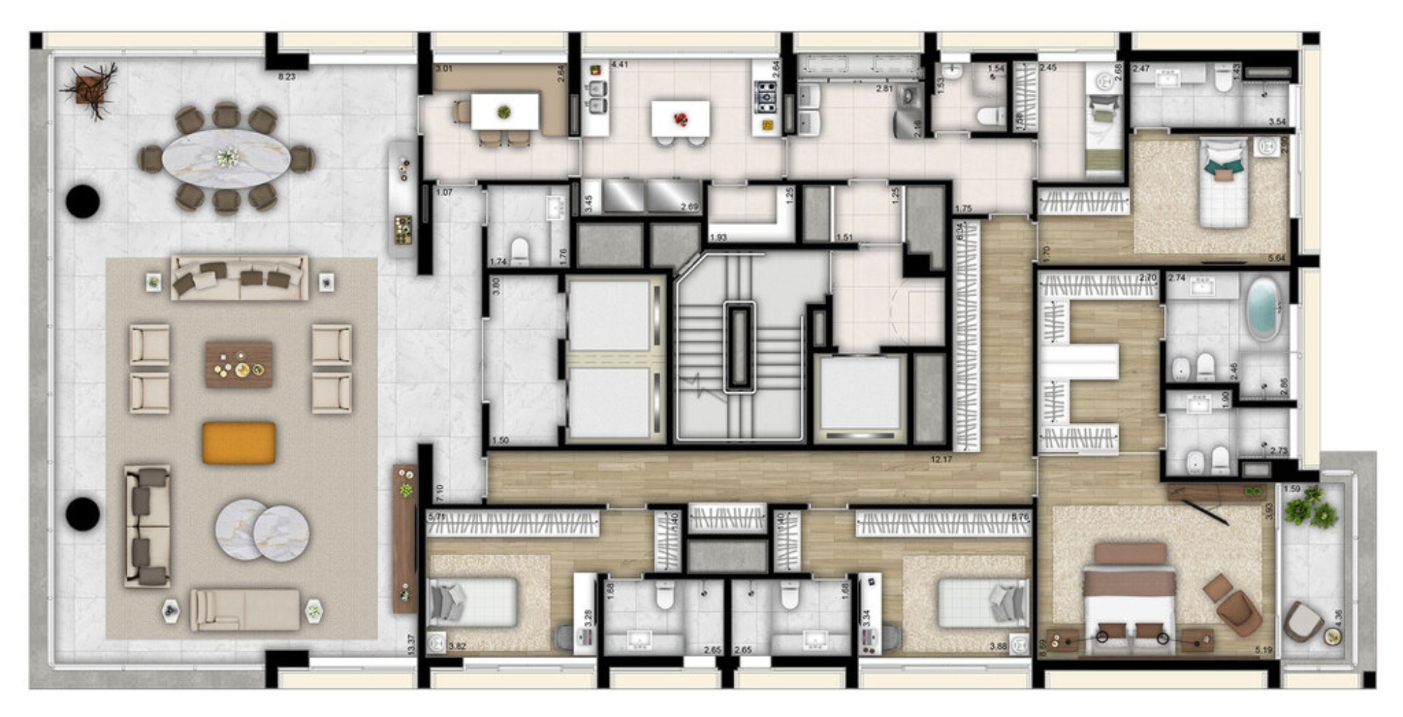 APARTAMENTO RESIDENCIAL em São Paulo - SP, Vila Nova Conceição