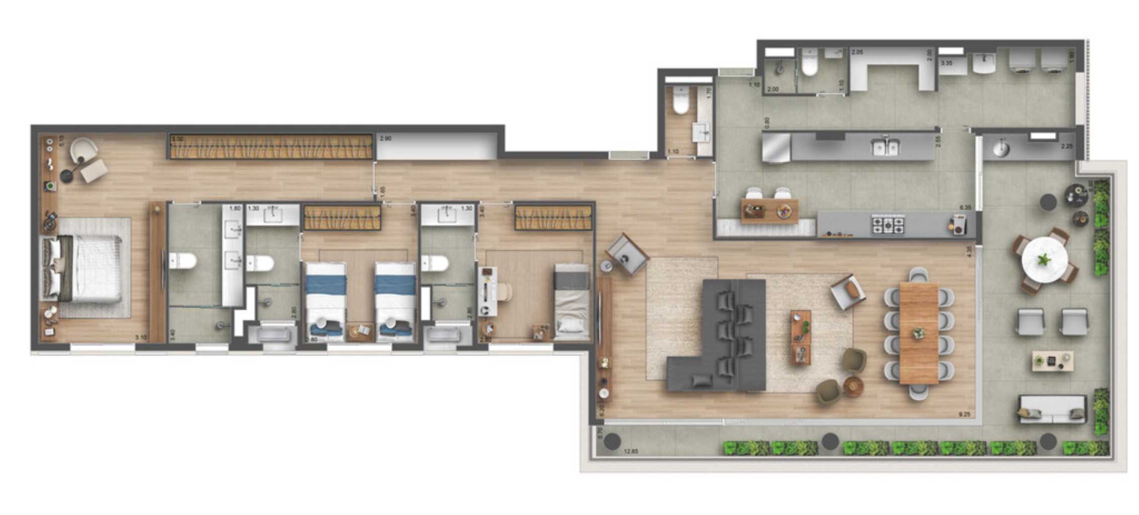 APARTAMENTO RESIDENCIAL em São Paulo - SP, Sumaré