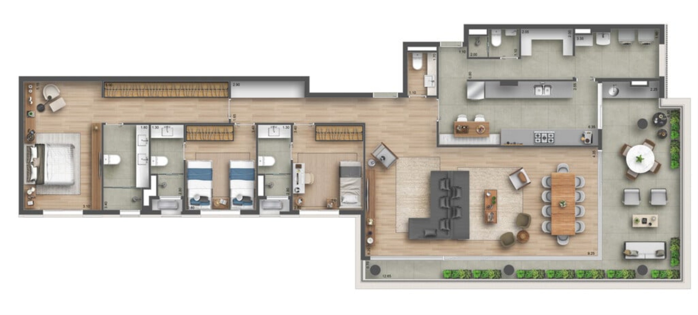 APARTAMENTO RESIDENCIAL em São Paulo - SP, Sumaré