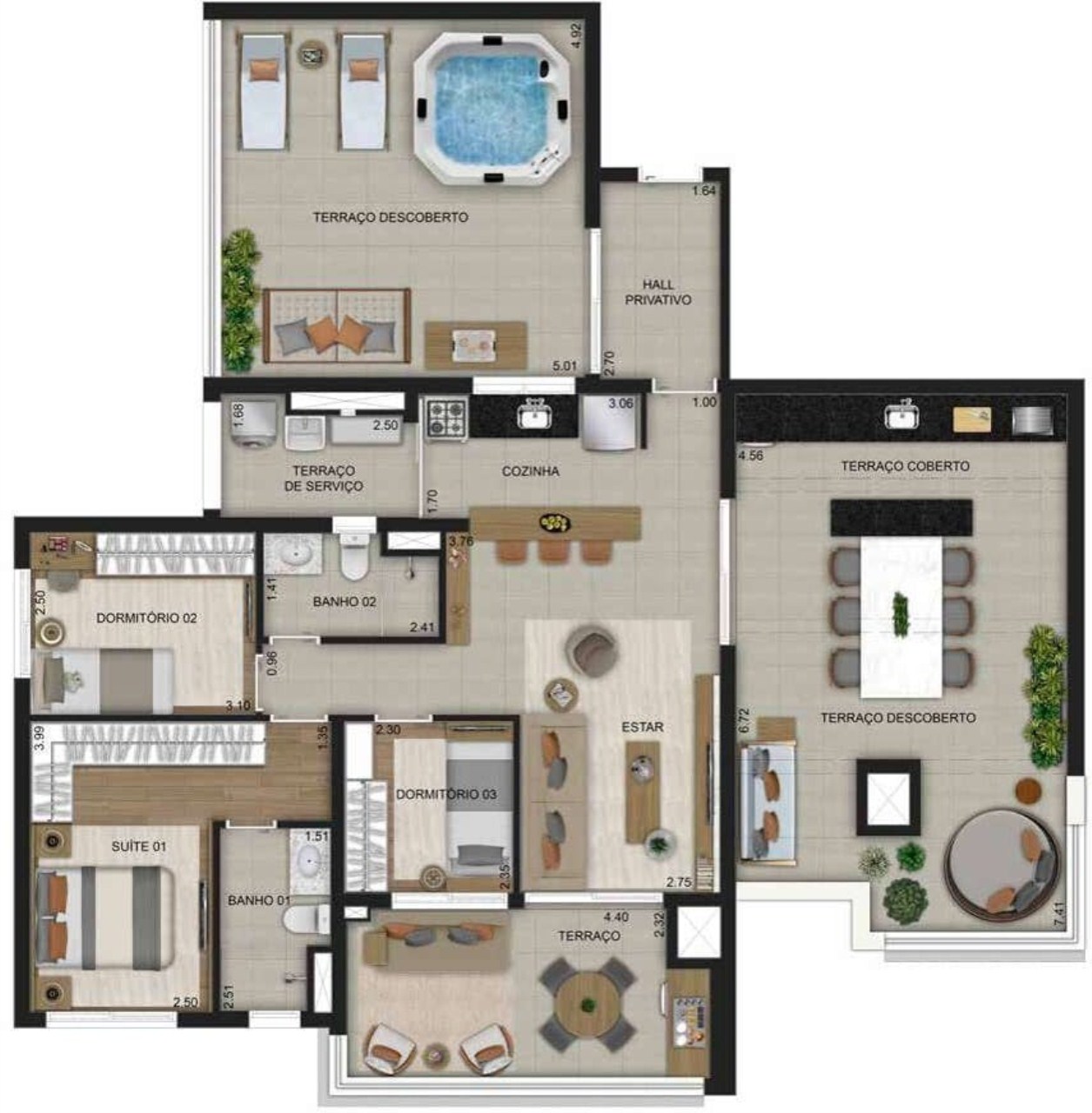 APARTAMENTO RESIDENCIAL em São Paulo - SP, Tatuapé