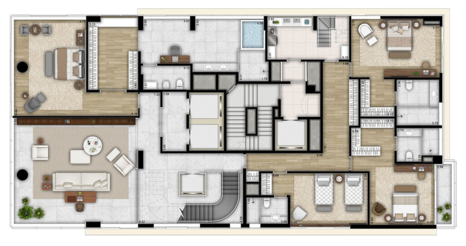 APARTAMENTO RESIDENCIAL em São Paulo - SP, Vila Nova Conceição