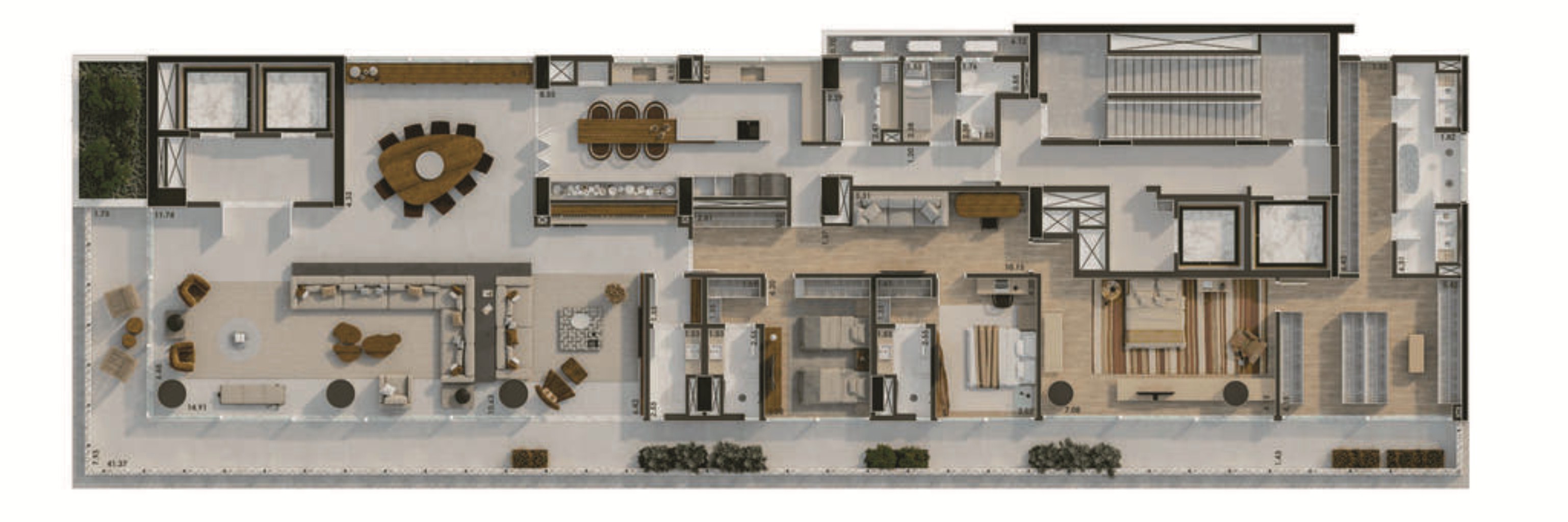 APARTAMENTO RESIDENCIAL em São Paulo - SP, Indianópolis