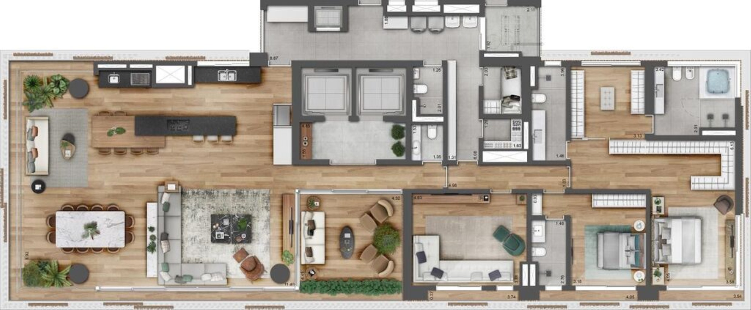 APARTAMENTO RESIDENCIAL em São Paulo - SP, Itaim Bibi