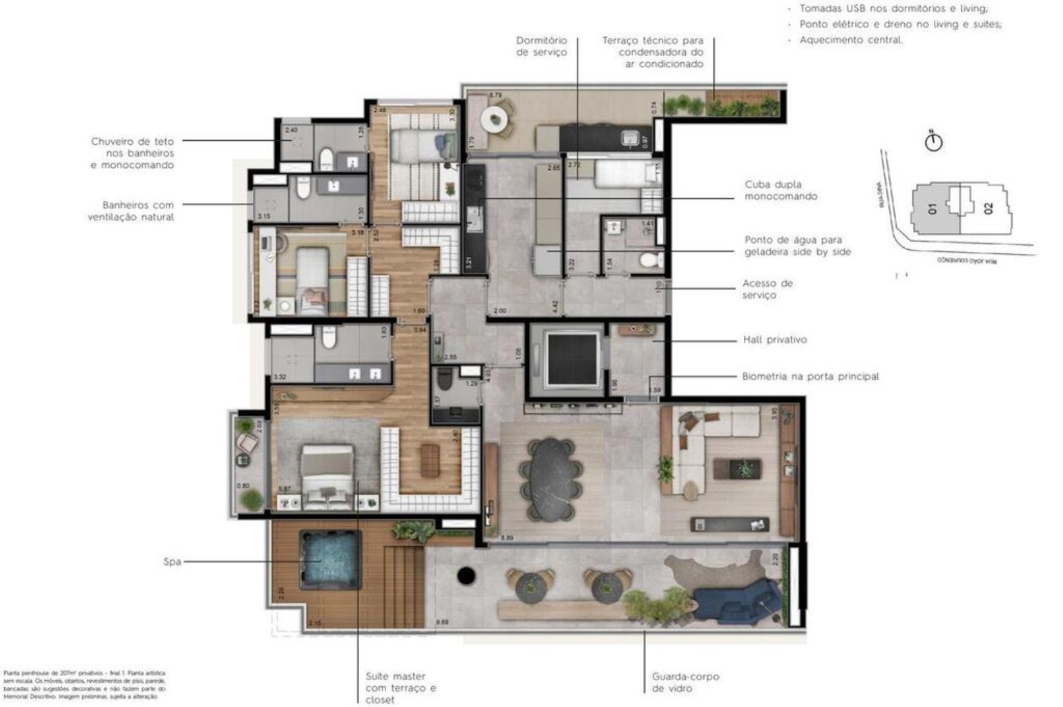 APARTAMENTO RESIDENCIAL em São Paulo - SP, Vila Nova Conceição