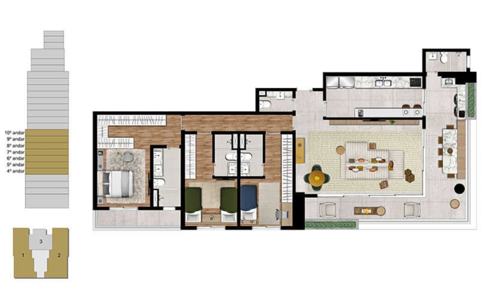 APARTAMENTO RESIDENCIAL em São Paulo - SP, Pinheiros