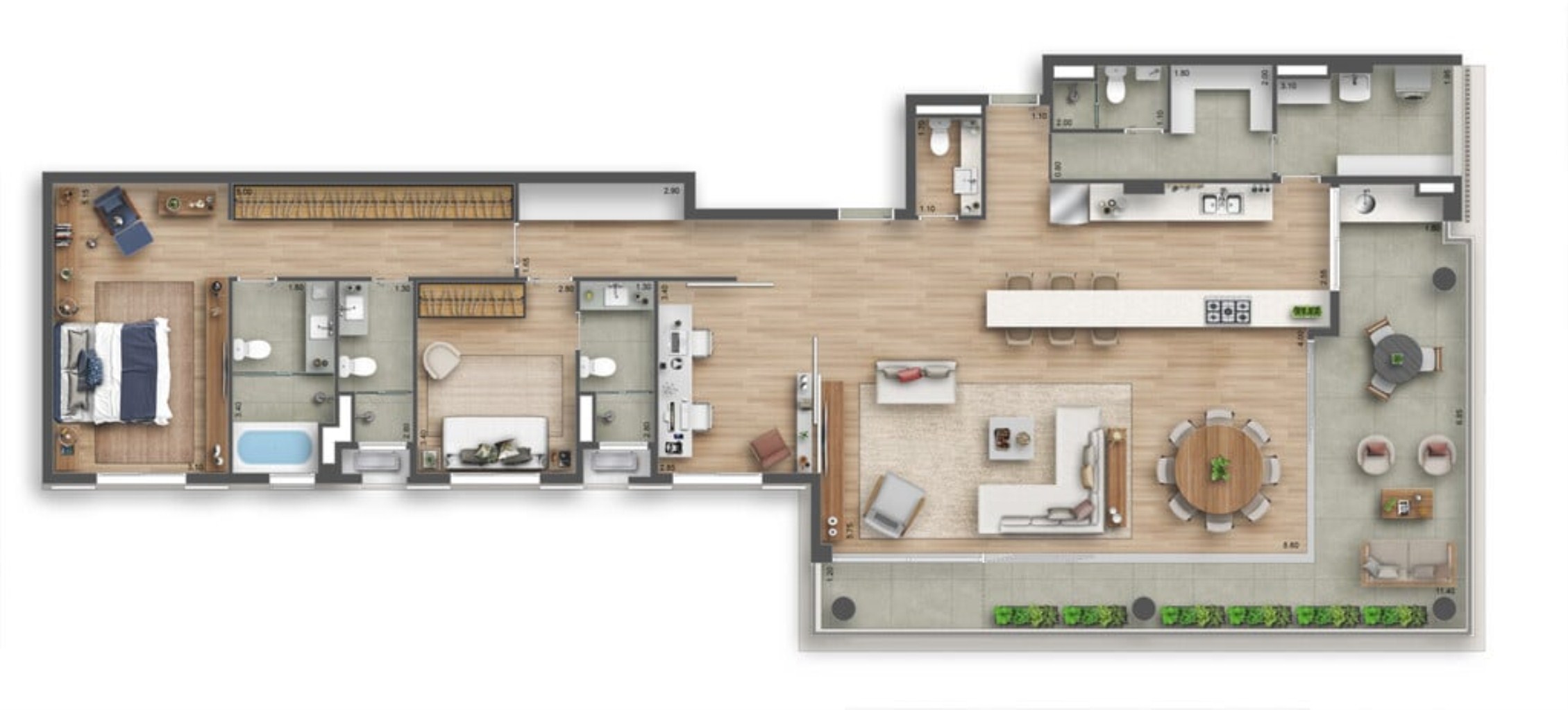APARTAMENTO RESIDENCIAL em São Paulo - SP, Sumaré