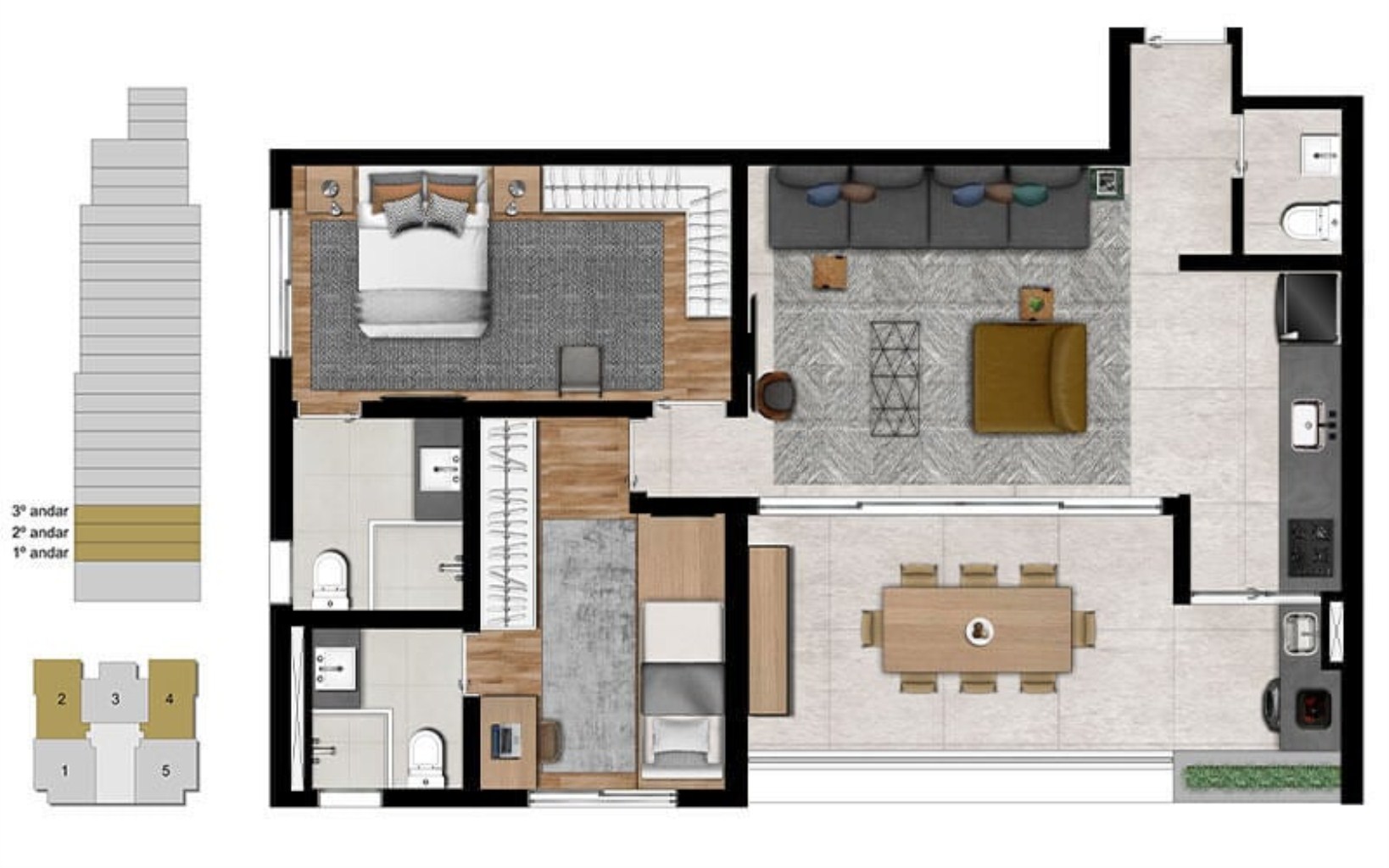 APARTAMENTO RESIDENCIAL em São Paulo - SP, Pinheiros