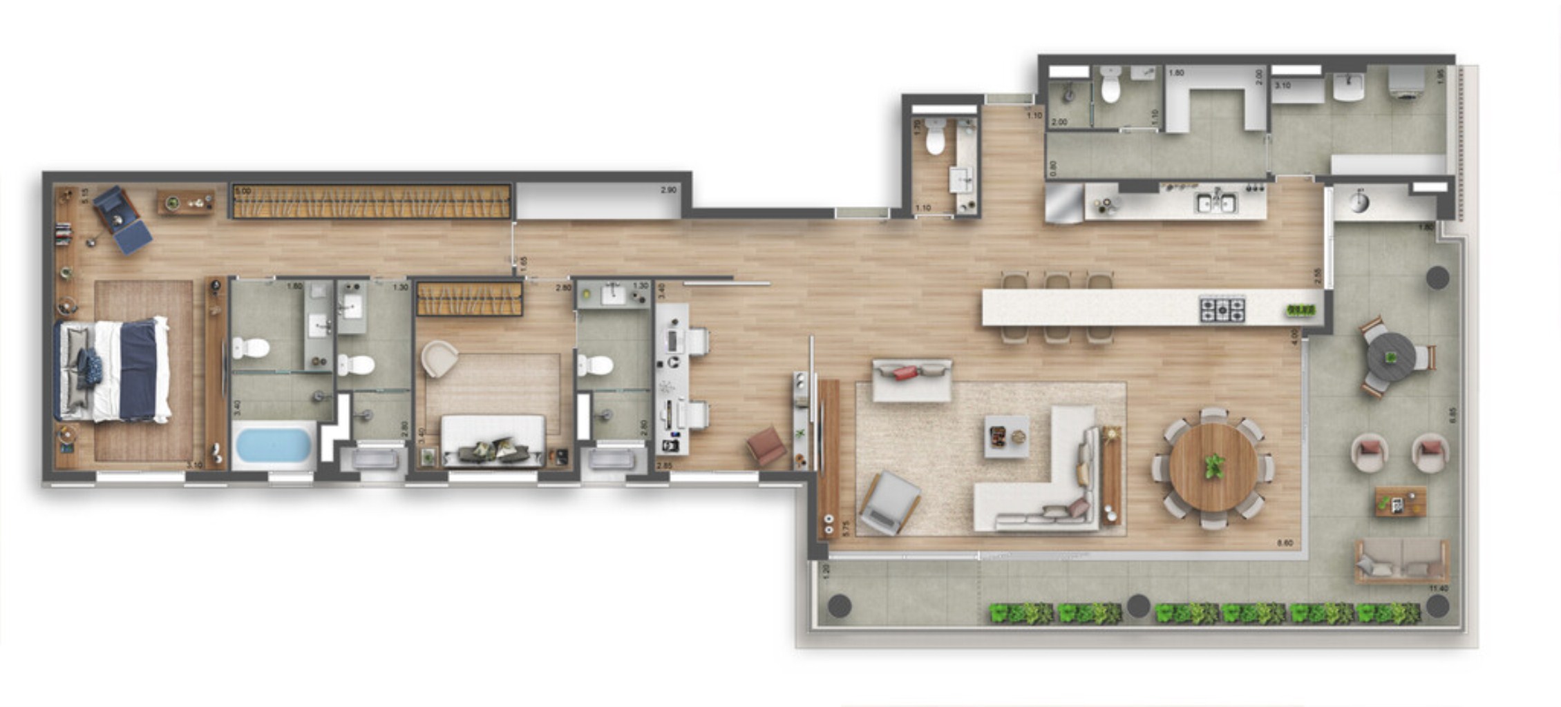 APARTAMENTO RESIDENCIAL em São Paulo - SP, Sumaré