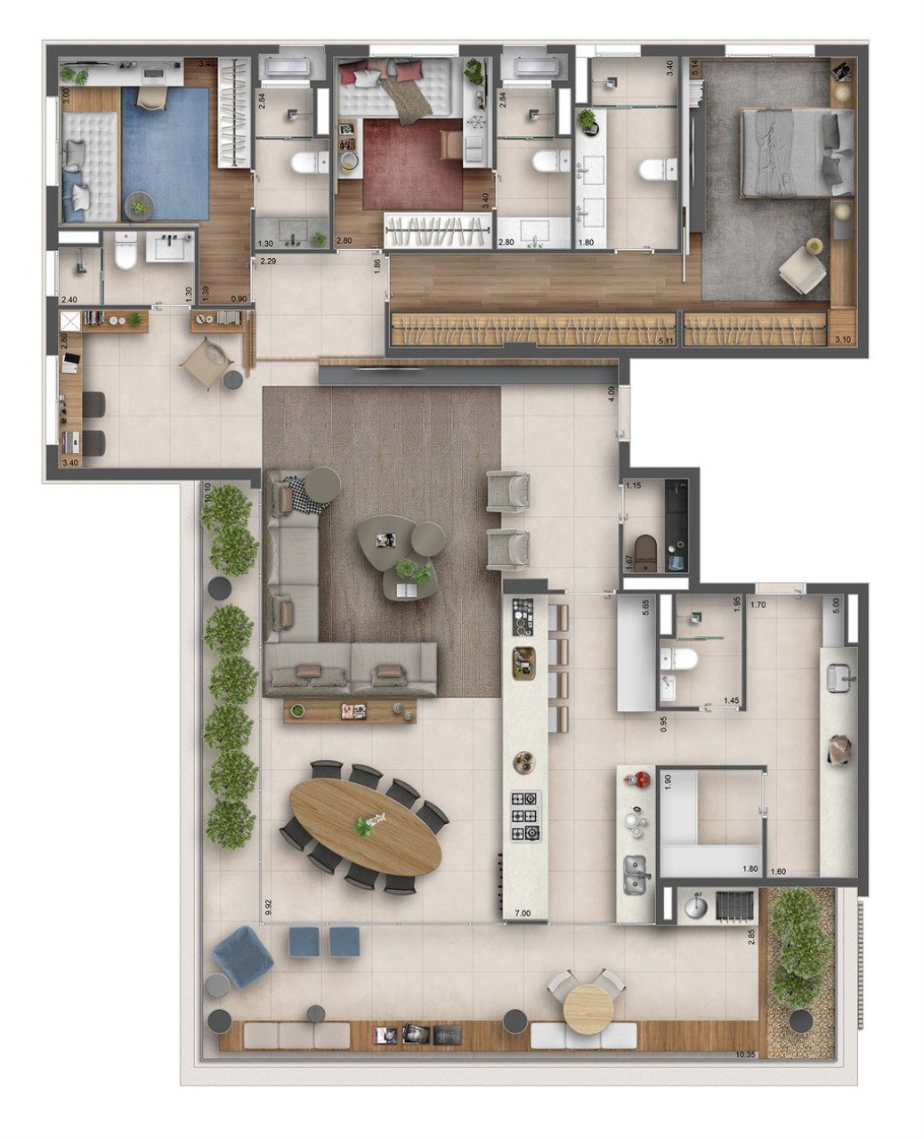 APARTAMENTO RESIDENCIAL em São Paulo - SP, Sumaré