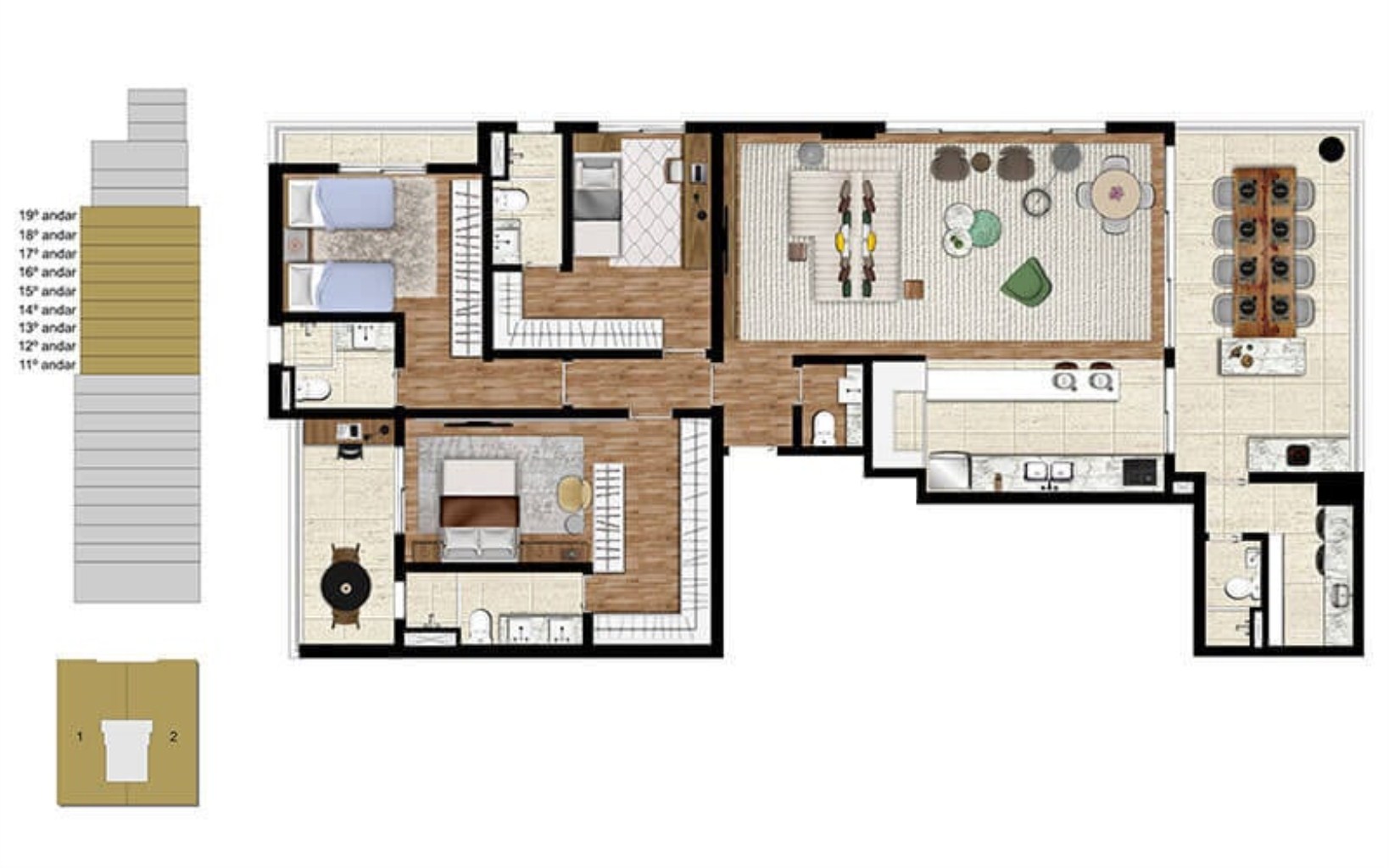 APARTAMENTO RESIDENCIAL em São Paulo - SP, Pinheiros