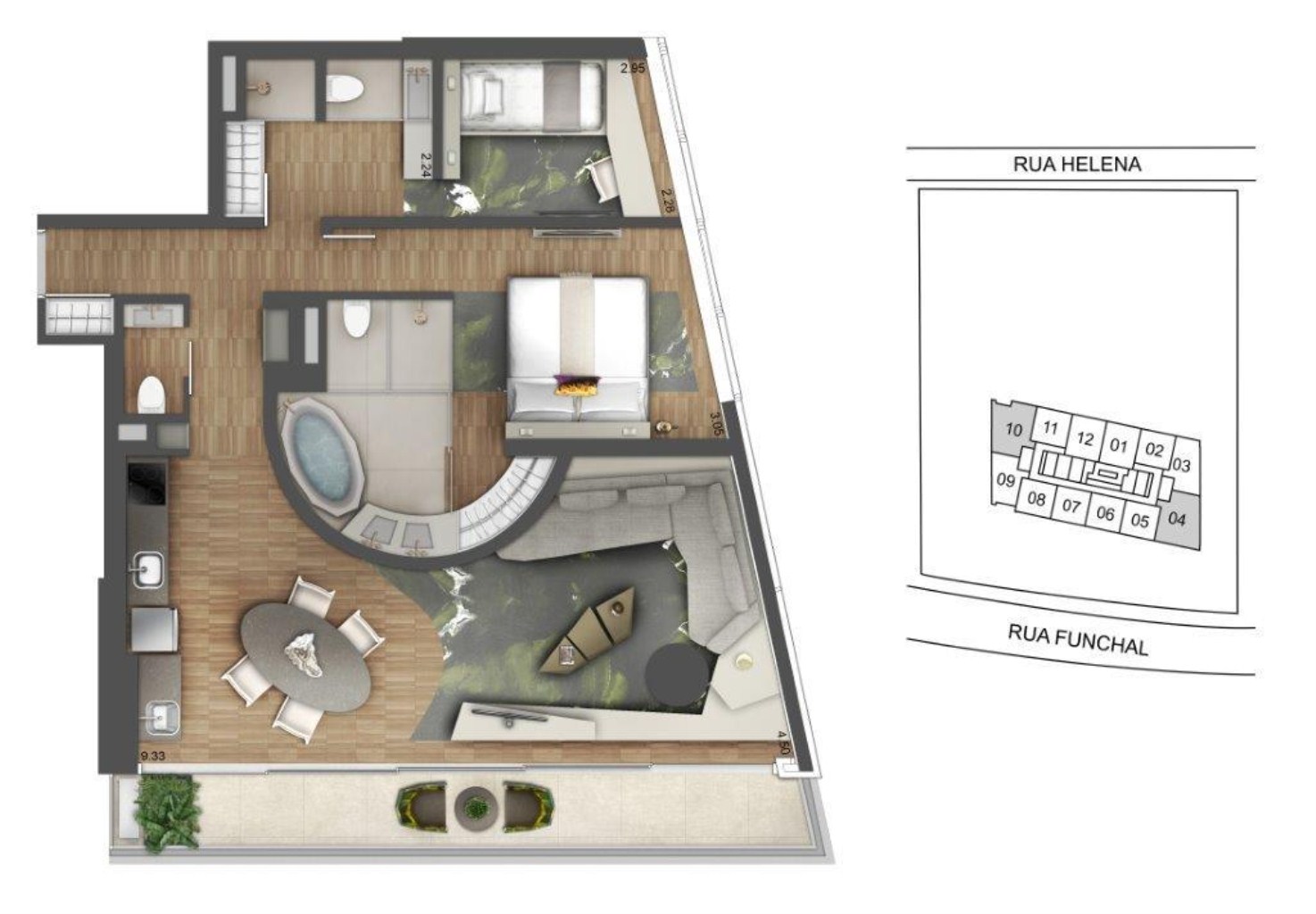 APARTAMENTO RESIDENCIAL em São Paulo - SP, Vila Olímpia