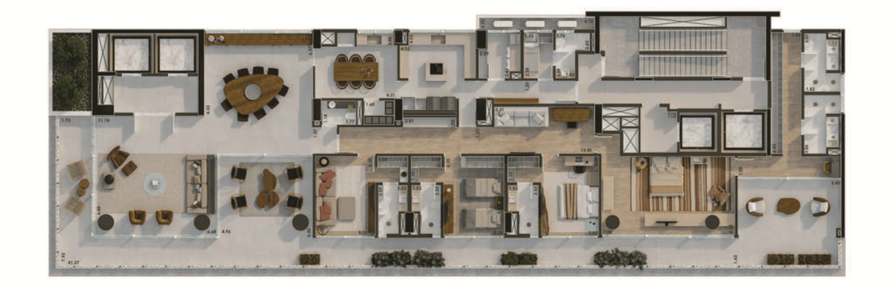 APARTAMENTO RESIDENCIAL em São Paulo - SP, Indianópolis