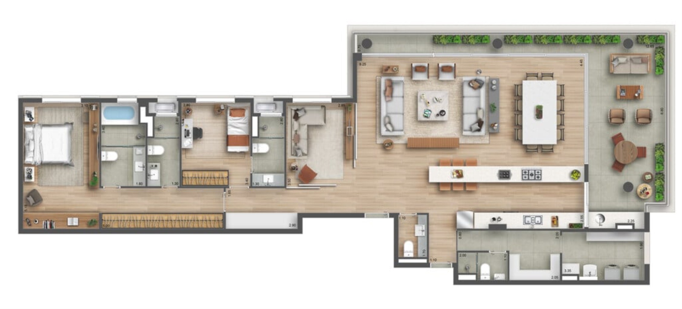 APARTAMENTO RESIDENCIAL em São Paulo - SP, Sumaré