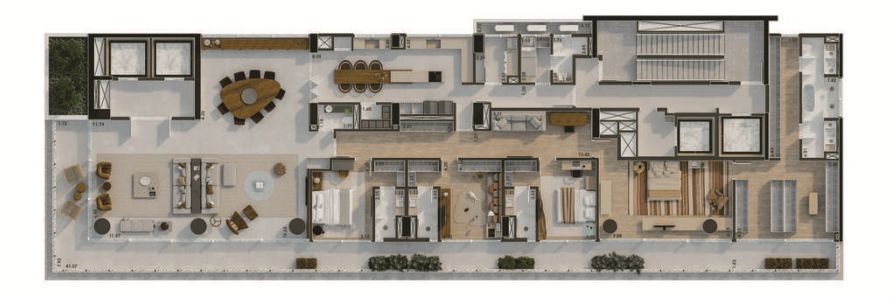 APARTAMENTO RESIDENCIAL em São Paulo - SP, Indianópolis