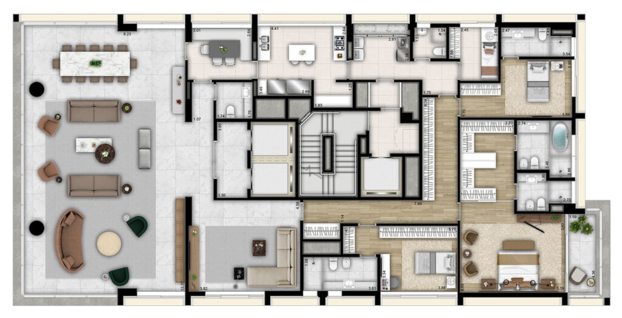 APARTAMENTO RESIDENCIAL em São Paulo - SP, Vila Nova Conceição