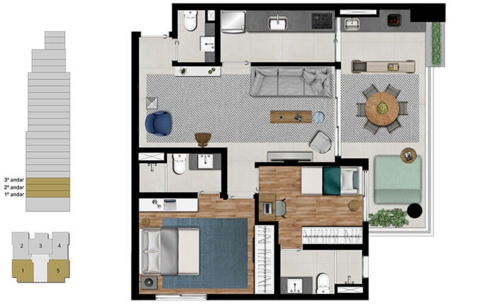 APARTAMENTO RESIDENCIAL em São Paulo - SP, Pinheiros