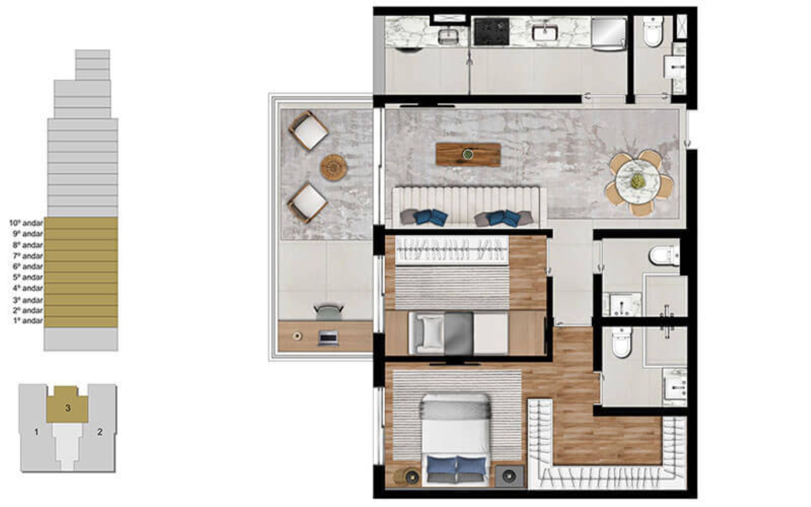 APARTAMENTO RESIDENCIAL em São Paulo - SP, Pinheiros