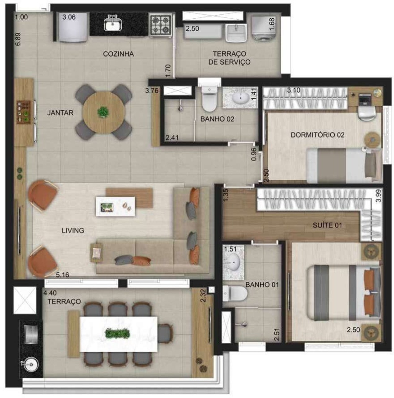 APARTAMENTO RESIDENCIAL em São Paulo - SP, Tatuapé