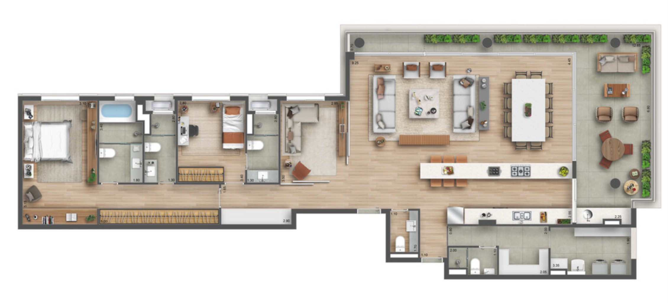 APARTAMENTO RESIDENCIAL em São Paulo - SP, Sumaré