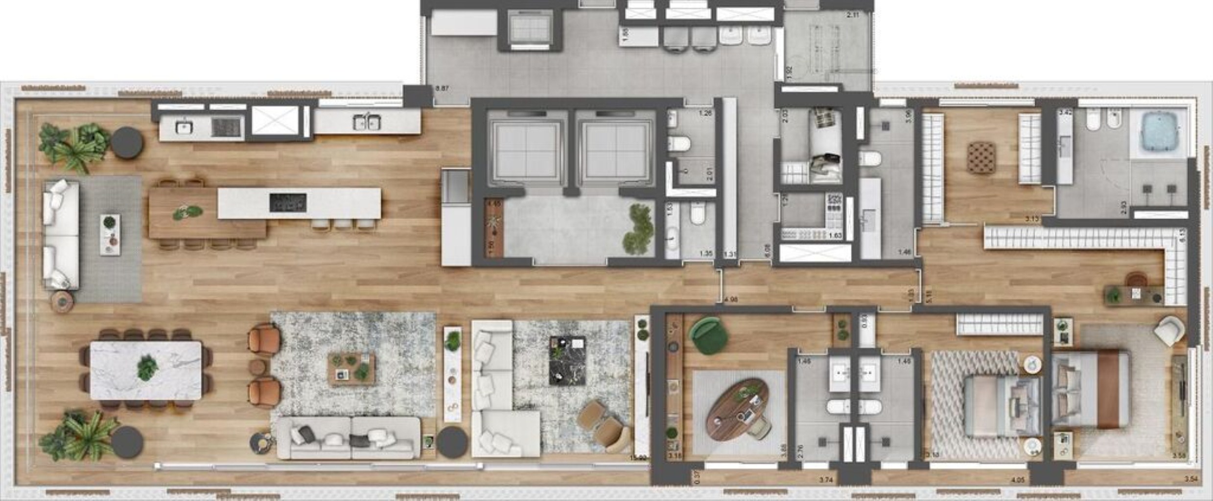 APARTAMENTO RESIDENCIAL em São Paulo - SP, Itaim Bibi