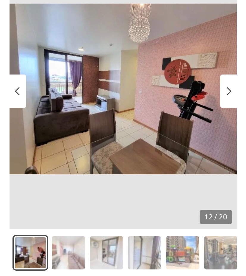 Apartamento 3 quartos samambaia sul