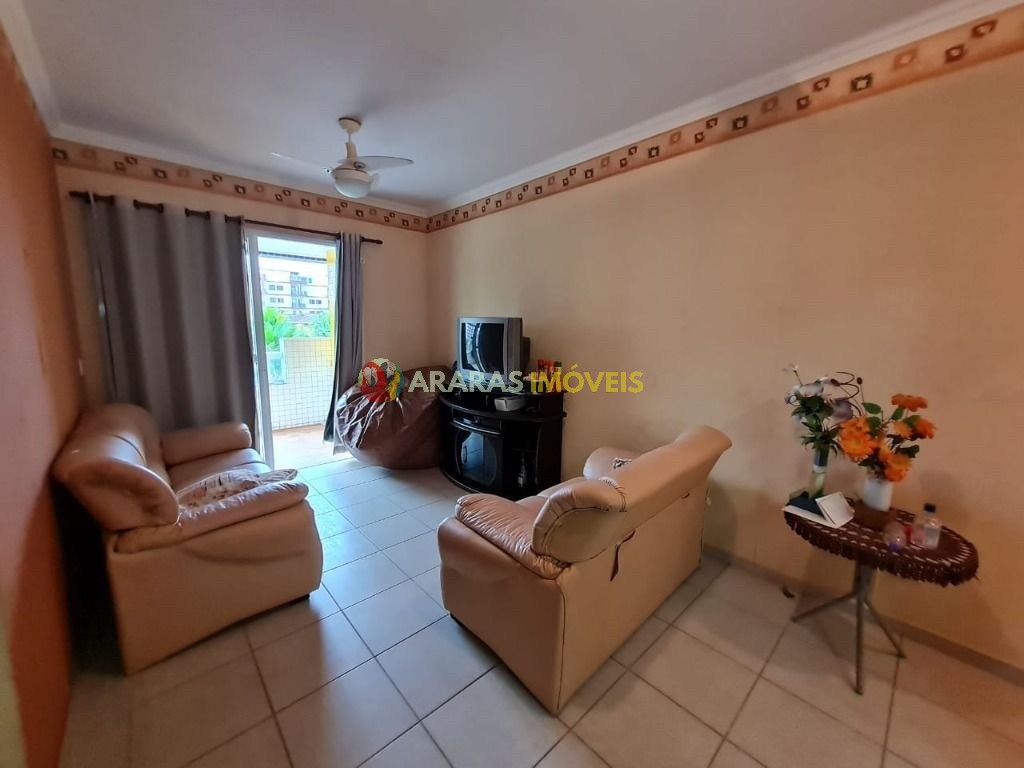 Apartamento em bertioga, pé na areia com 94 m², 3 dormitórios sendo 1 suíte.