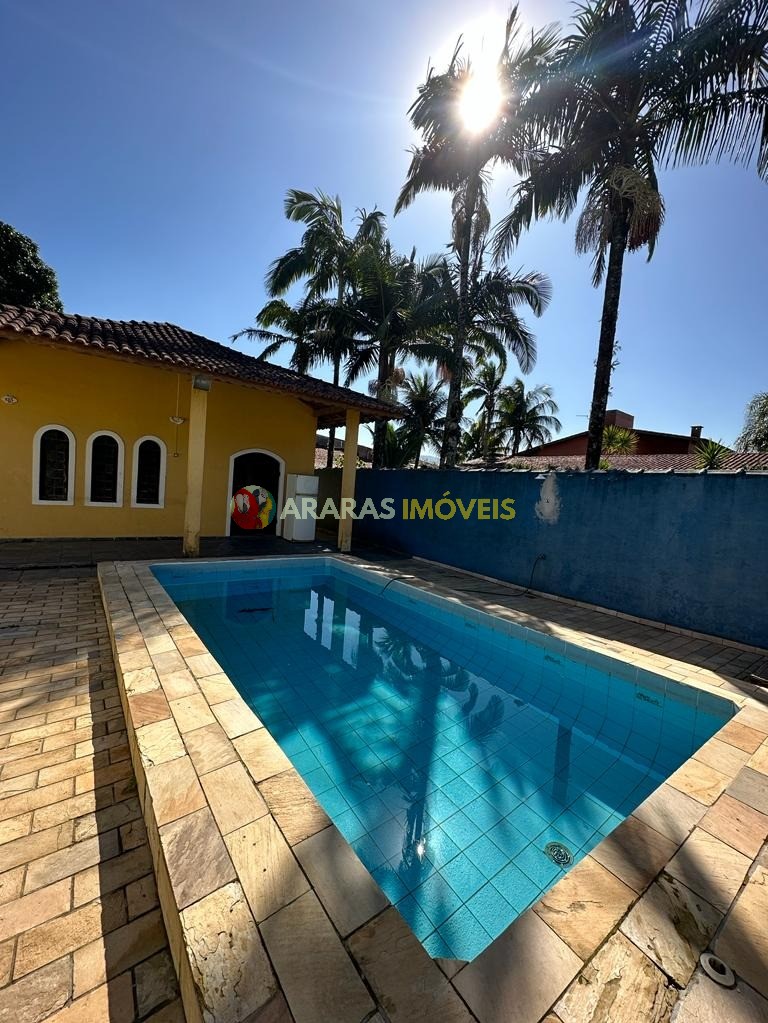 Casa em bertioga com 3 dormitórios à venda, 141 m² por R$ 650.000 - indaiá