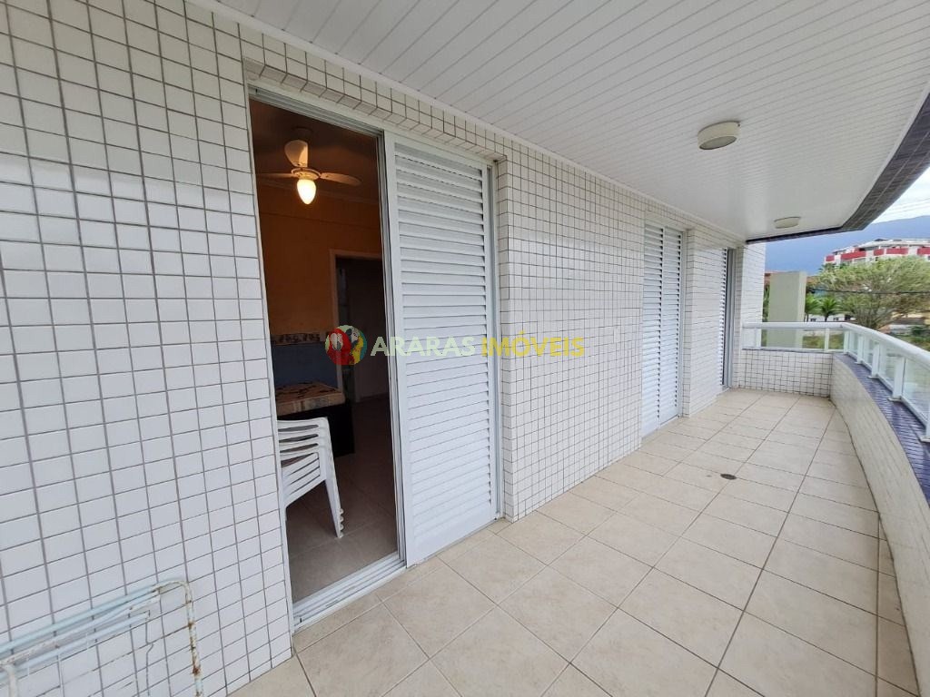 Apartamento em bertioga, pé na areia com 94 m², 3 dormitórios sendo 1 suíte.