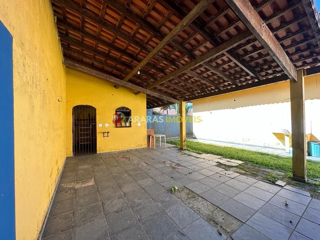 Casa em bertioga com 3 dormitórios à venda, 141 m² por R$ 650.000 - indaiá