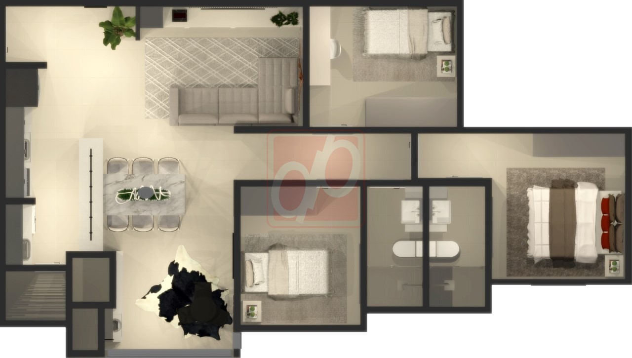 Apartamento, 3 quartos, 84 m² - Foto 10