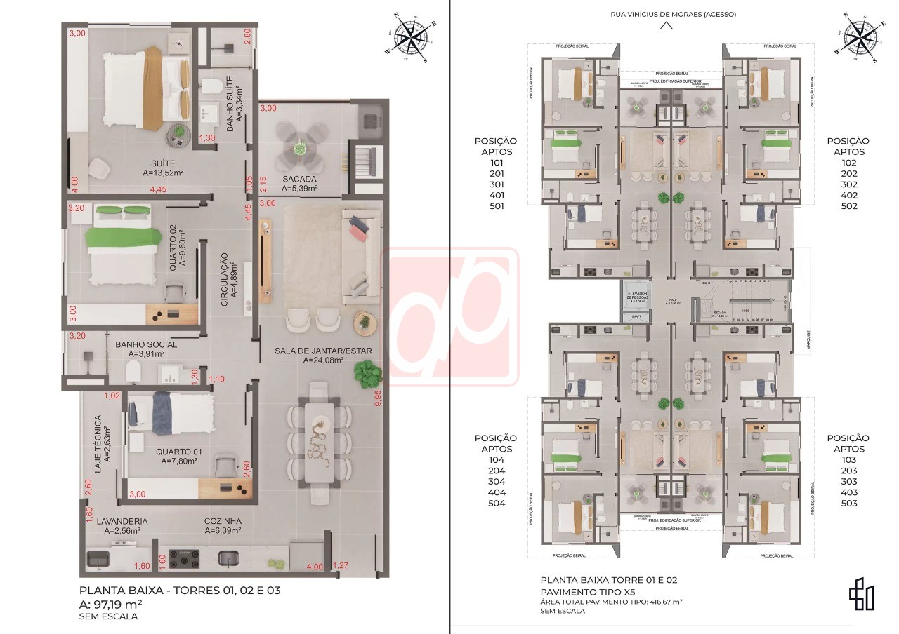 Apartamento, 3 quartos, 97 m² - Foto 30