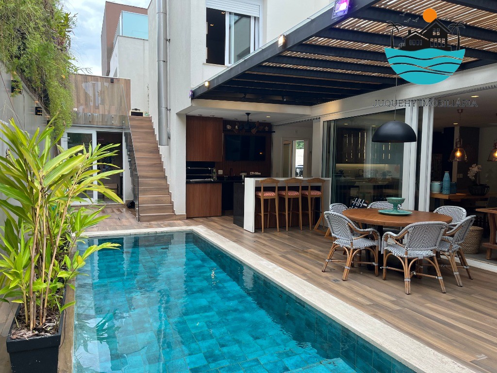 Casa em condomínio pé na areia, à venda em juquehy com 5 suí - foto 10