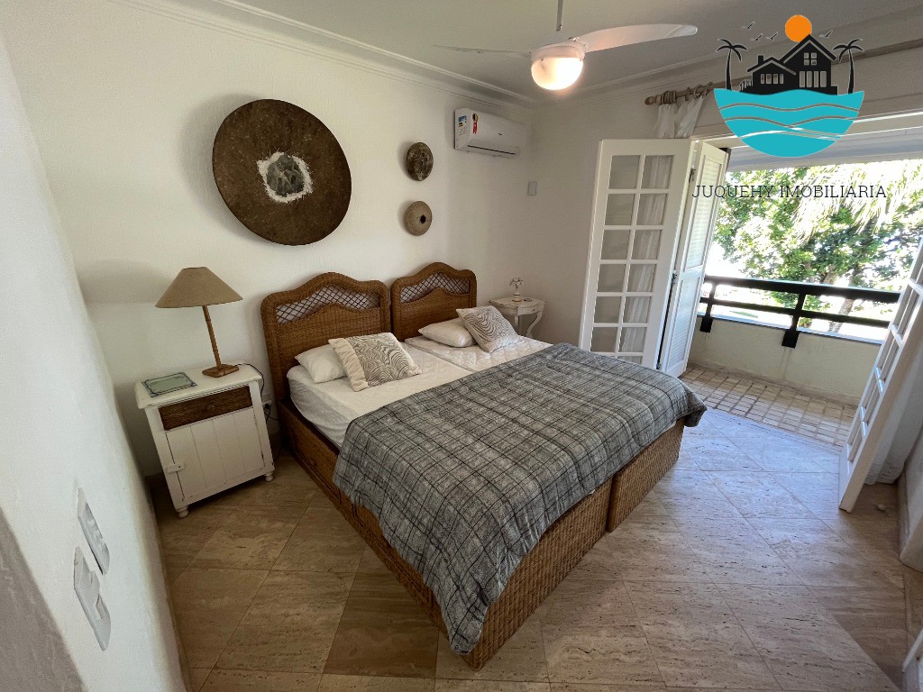 Casa em condomínio pé na areia c/ vista ao mar para venda e locação em Juquehy com 4 suítes, 10 pes. 201m² de área construída Juquehy Imobiliária