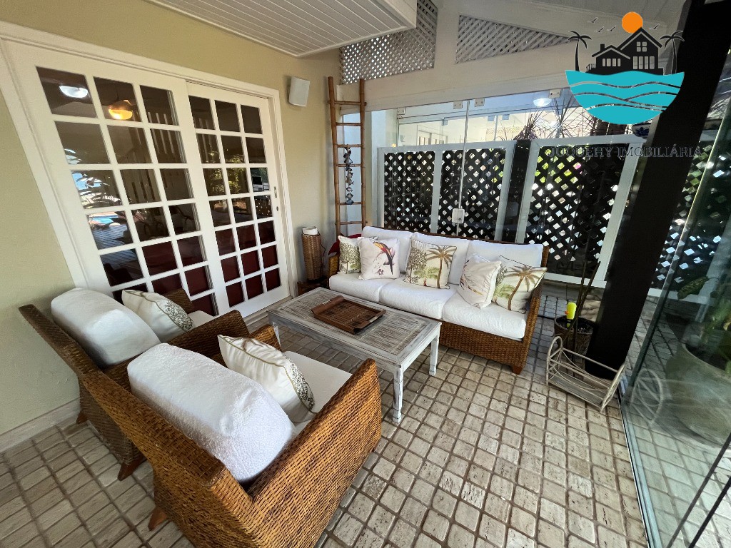 Casa em condomínio pé na areia c/ vista ao mar para venda e locação em Juquehy com 4 suítes, 10 pes. 201m² de área construída Juquehy Imobiliária