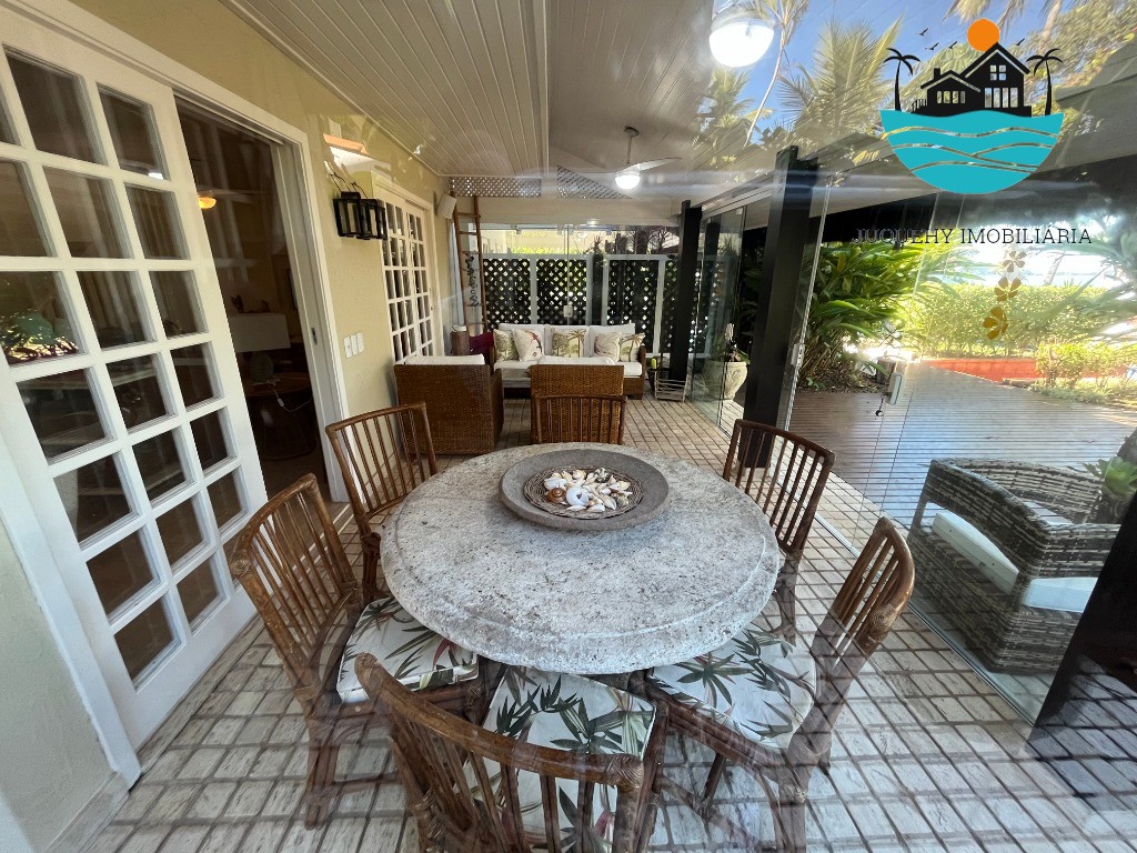 Casa em condomínio pé na areia c/ vista ao mar para venda e locação em Juquehy com 4 suítes, 10 pes. 201m² de área construída Juquehy Imobiliária