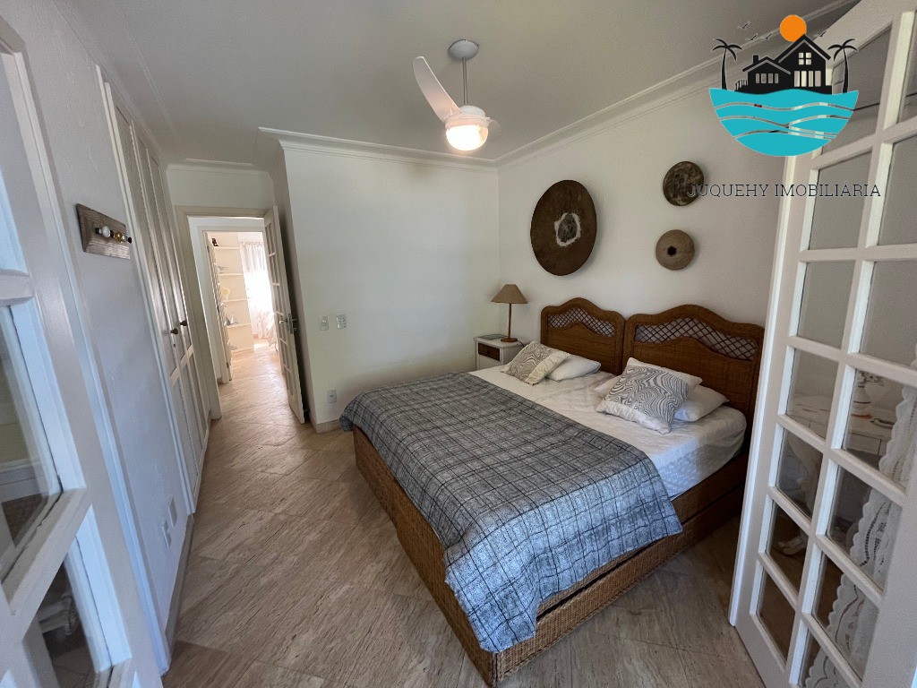 Casa em condomínio pé na areia c/ vista ao mar para venda e locação em Juquehy com 4 suítes, 10 pes. 201m² de área construída Juquehy Imobiliária