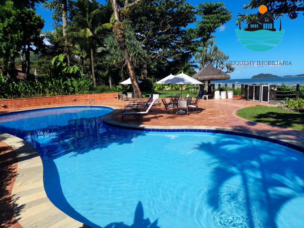 Casa para locação em condomínio com vista ao mar em Juquehy com 5 suítes, serviço de praia - Acomodação 10-12 pessoas Juquehy Imobiliária