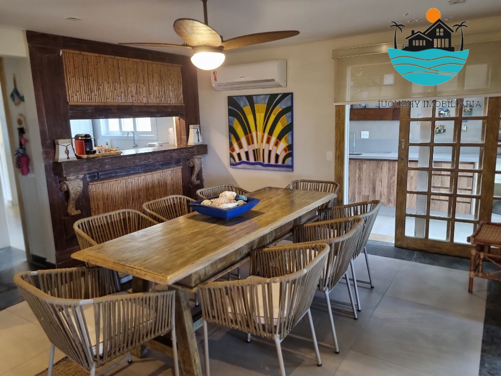 Casa para locação em condomínio com vista ao mar em Juquehy com 5 suítes, serviço de praia - Acomodação 10-12 pessoas Juquehy Imobiliária