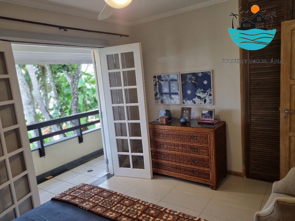 Casa para locação em condomínio com vista ao mar em Juquehy com 5 suítes, serviço de praia - Acomodação 10-12 pessoas Juquehy Imobiliária