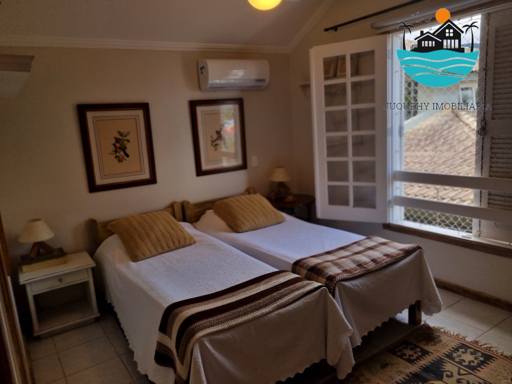 Casa para locação em condomínio com vista ao mar em Juquehy com 5 suítes, serviço de praia - Acomodação 10-12 pessoas Juquehy Imobiliária