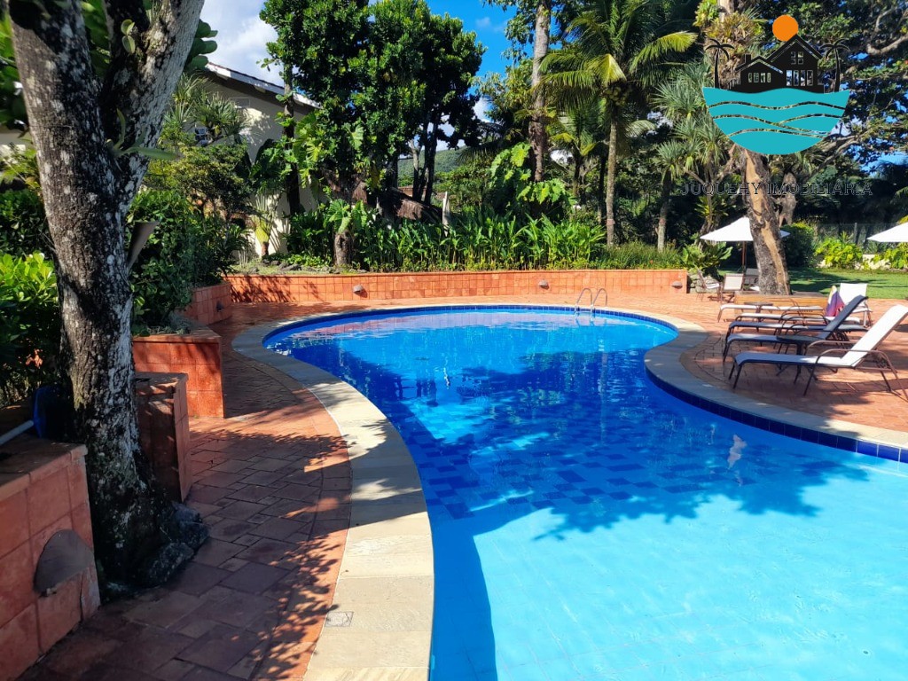 Casa para locação em condomínio com vista ao mar em Juquehy com 5 suítes, serviço de praia - Acomodação 10-12 pessoas Juquehy Imobiliária