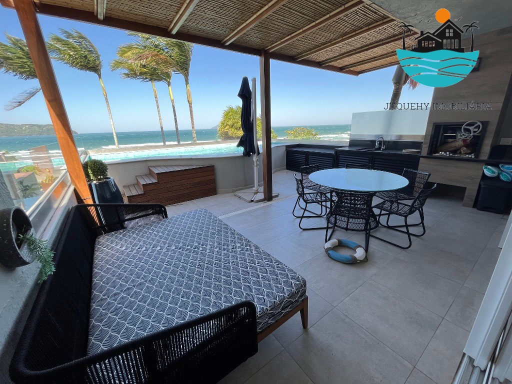 Casa em Juquehy Pé na Areia para Aluguel de temporada - c/ vista ao mar, 4 suítes, piscina privativa - Juquehy Imobiliária
