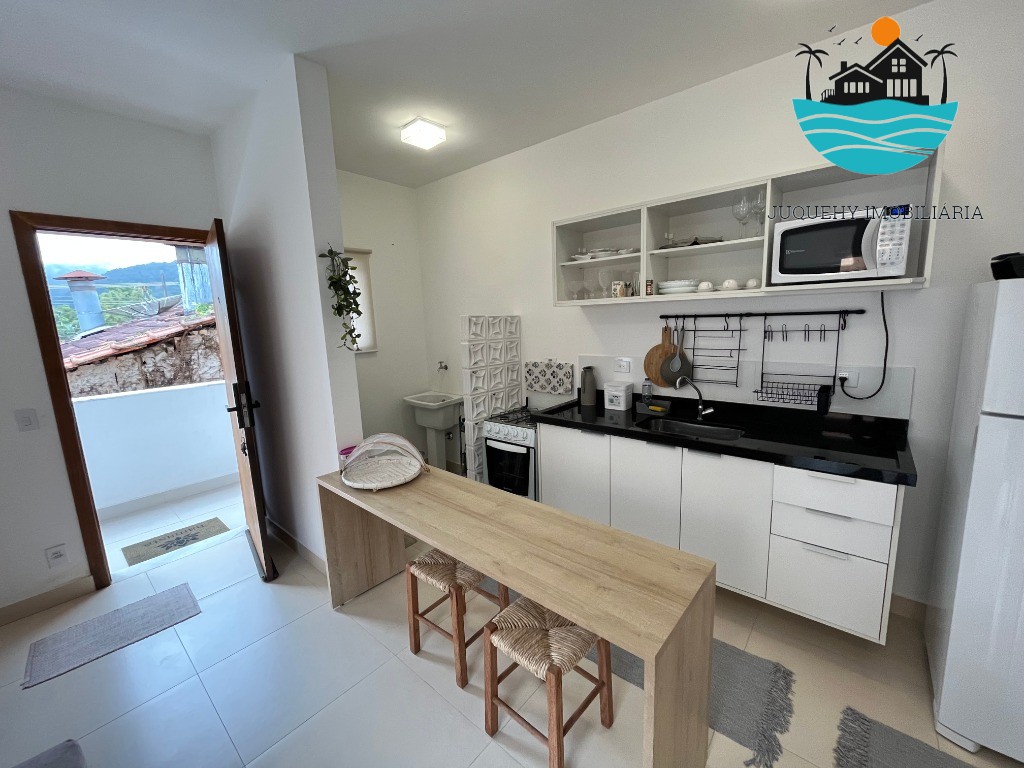 Apartamento para locação em Juquehy, 30 metros da praia e com 1 dormitório, acomodação p/ 1 casal e 2 filhos, bem localizado Juquehy Imobiliária