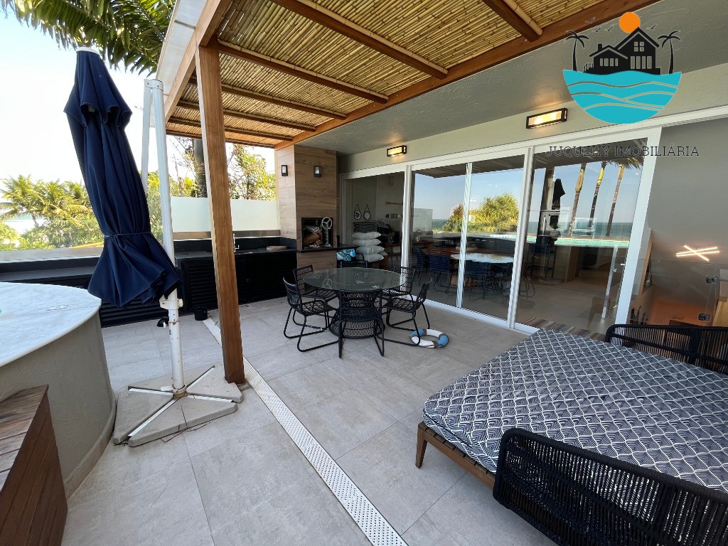 Casa em Juquehy Pé na Areia para Aluguel de temporada - c/ vista ao mar, 4 suítes, piscina privativa - Juquehy Imobiliária