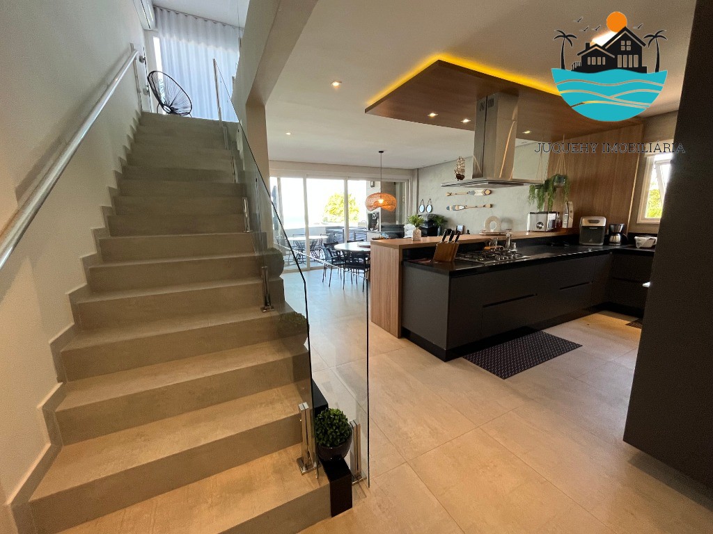 Casa em Juquehy Pé na Areia para Aluguel de temporada - c/ vista ao mar, 4 suítes, piscina privativa - Juquehy Imobiliária