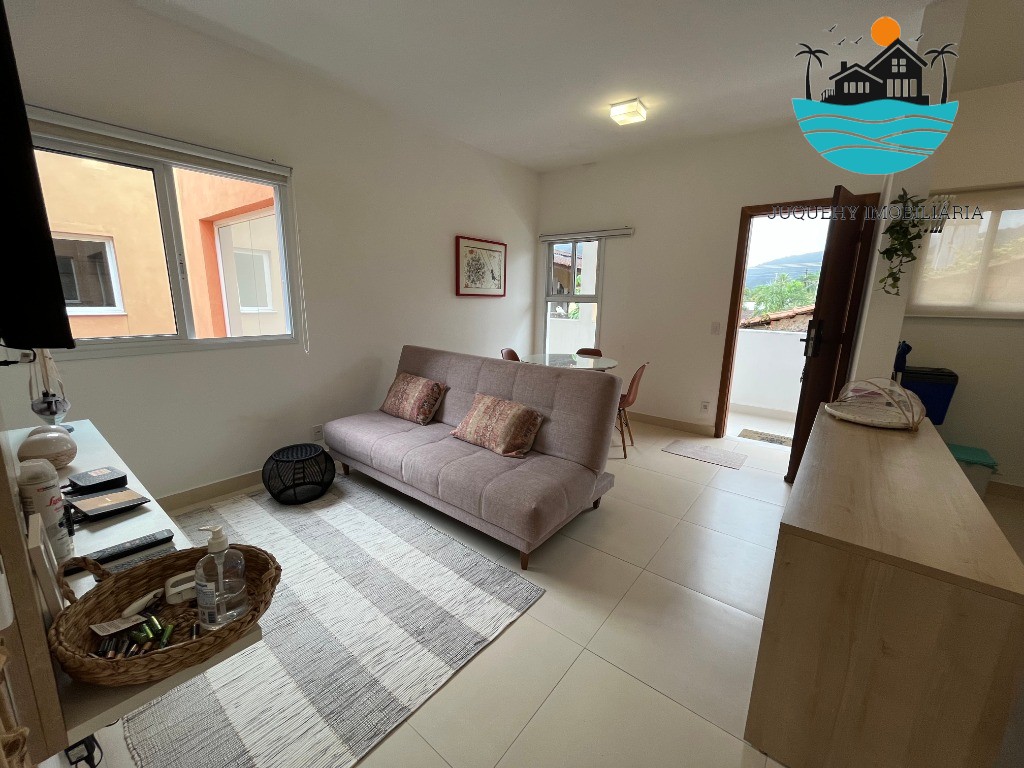 Apartamento para locação em Juquehy, 30 metros da praia e com 1 dormitório, acomodação p/ 1 casal e 2 filhos, bem localizado Juquehy Imobiliária
